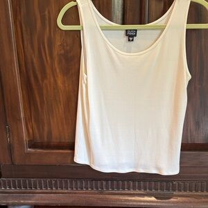 Eileen Fisher Women's Soft White Tank Top